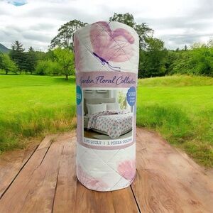 Garden Floral Collection - Pink Quilt